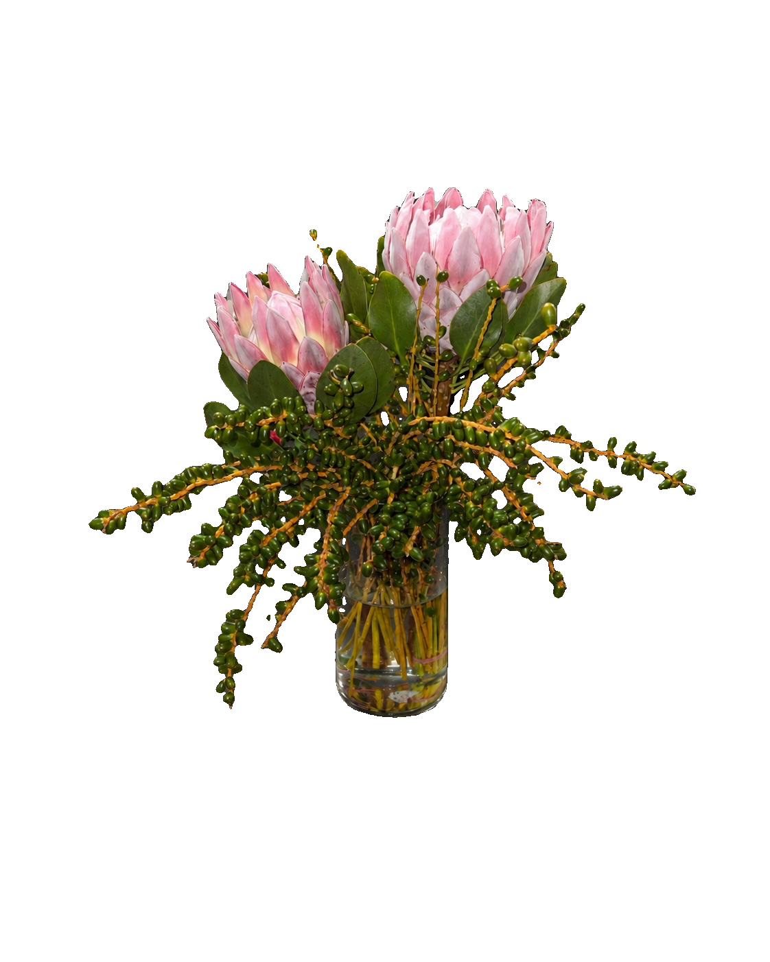 New floral arrangement